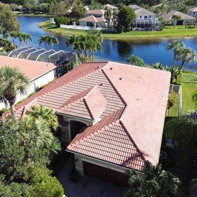 Tile roof replacement in weston