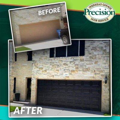 What a difference a new garage door can make!