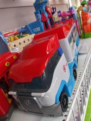 Paw Patroller truck. They had two. I prefer the Millenium Falcon FYI.