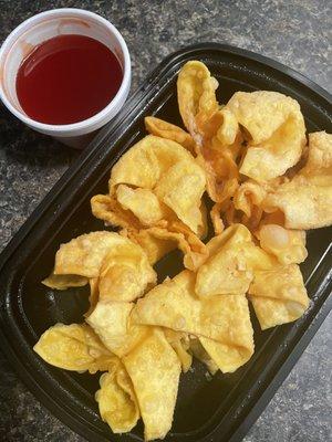 Cream cheese wonton