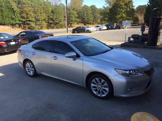 Tinted Windows on my Lexus Hybrid