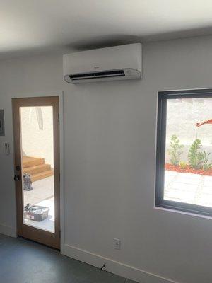 Installation of mini split DAIKIN