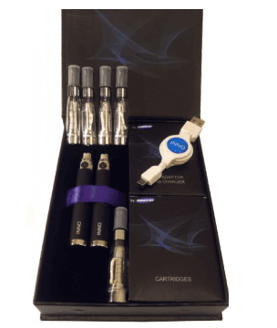 Classic Ego Starter Kit, Passthrough Battery and 5 Atomizers