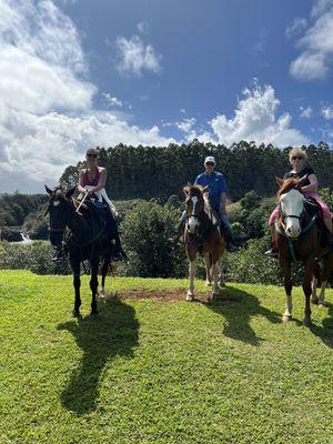 Horseback riding