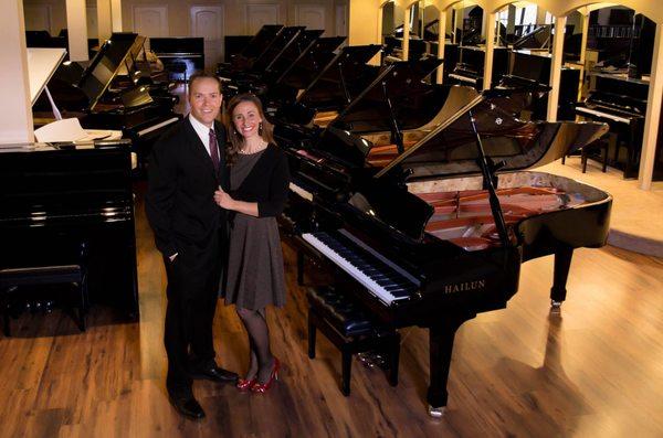 Brigham Larson Pianos is a family owned and oriented business. We value music in the home...