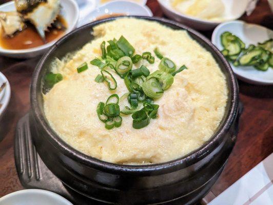 Large steamed egg