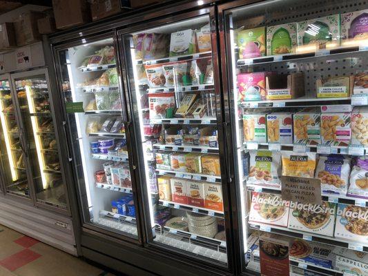 Frozen foods and local meat