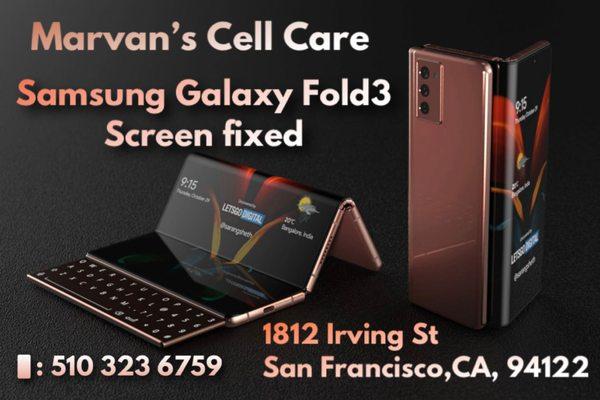 we can repair screen for fold and flip.