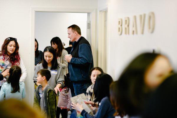 Bravo Open House was packed!!