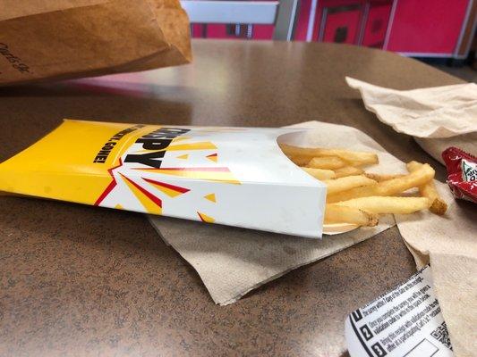 The large fries.