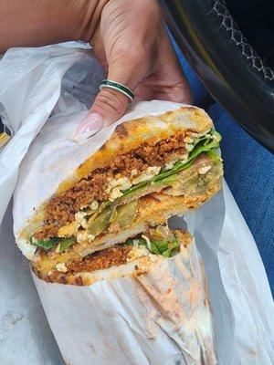 Chorizo torta