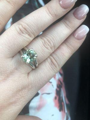 Gorgeous Prasiolite ring by James Avery!!