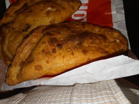 2 chicken empanadas ($3)