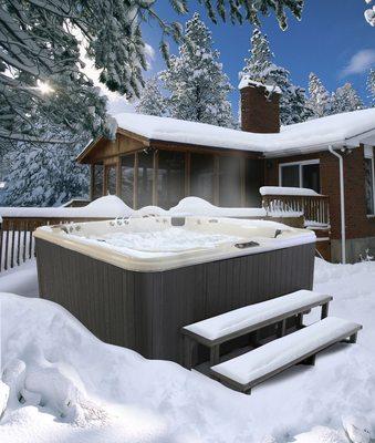 We quickly and easily repair frozen hot tubs.