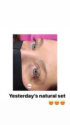 Natural Classic Lash Set (Custom Lash Set Design)