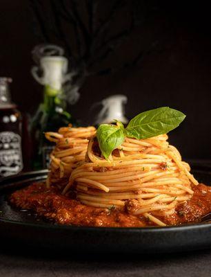 Spaghetti meat sauce