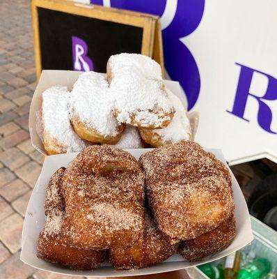 Original and Cinnamon Sugar Beignets