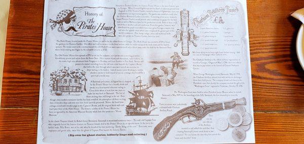 History of the Pirates' House