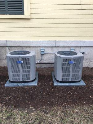 American Standard condensing units.