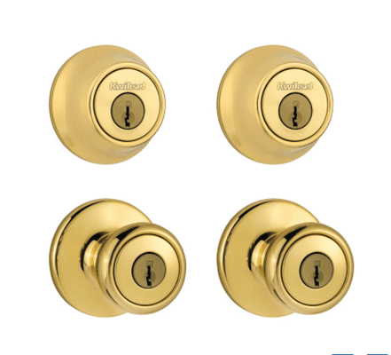 Kwikset knobs and deadbolts