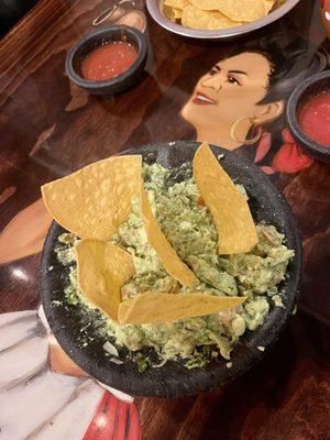 Tableside guacamole