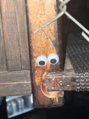 It's the random googly eyes for me..:just staring