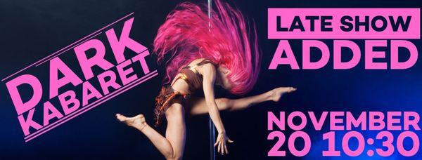 Pink Puma is flying in from Moscow for November 19 and 20 shows only.