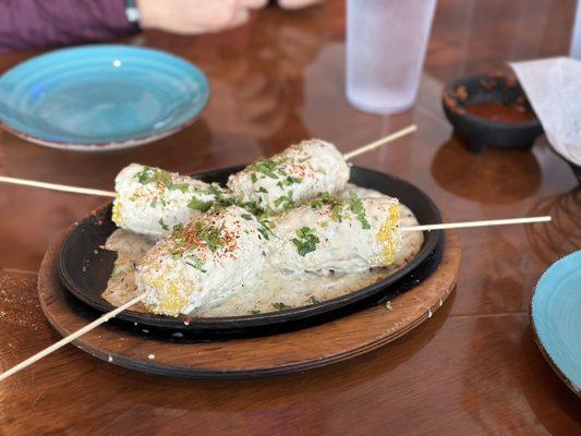 Street corn - don't think about it- just get it!