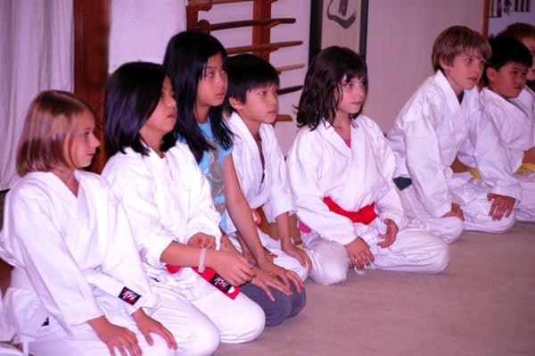 Kid's classes starting at 4 yrs and going to teen classes.