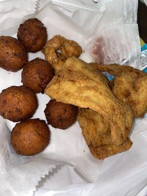 Fried Fish w/ Hush Puppies