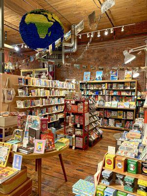 Our bookshop inside of Cargo