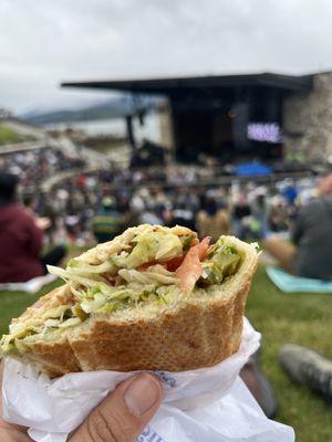 Avocado veg to go at Dillon amphitheater