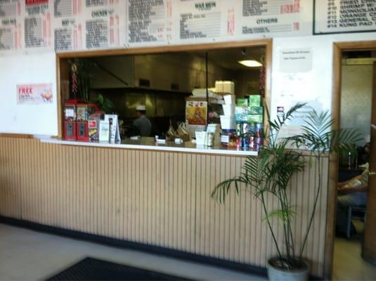 Front counter on a Friday evening just before the dinner rush.