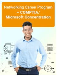 The CompTIA/Microsoft program at the Chicago IL campus prepares students for various entry-level careers in computer networki...