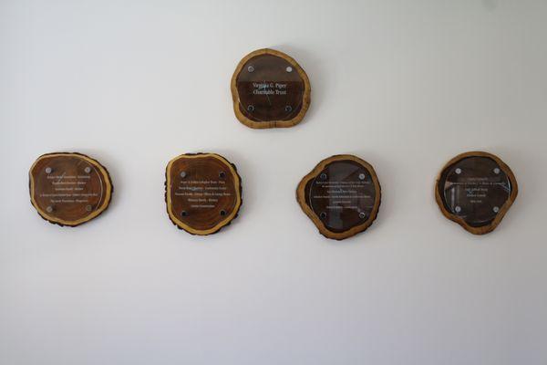 Donor Wall Plaques