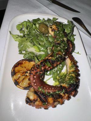 Grilled octopus