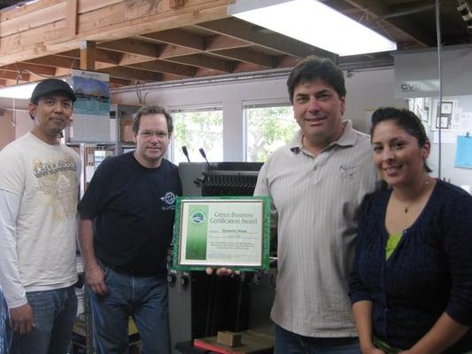 Certified Green Business