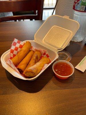 Shrimp eggrolls