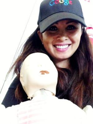 Infant First Aid / CPR / AED class with Charles! Really great instructor!