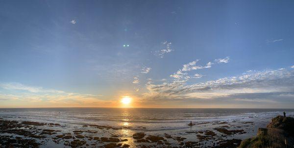 Moss Beach Sunset from the Lot