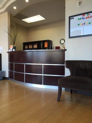 Front desk, waiting room