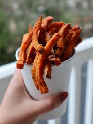 Sweet Potato Fries @tiffhuangry