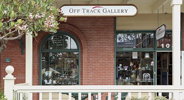 Off Track Gallery in the Lumberyard Shopping Center