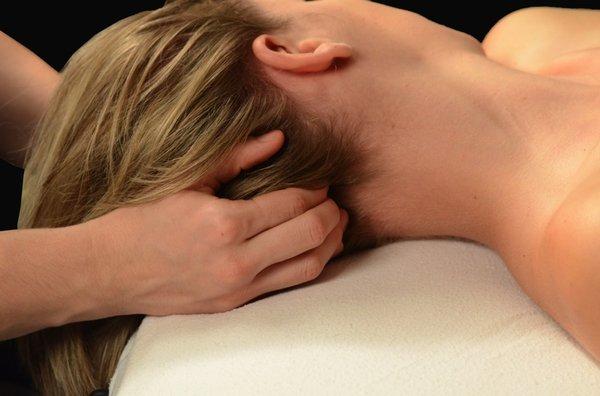 Neck and Shoulder massage for headaches.