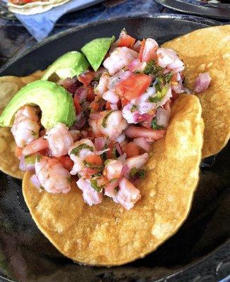 Ceviche con tostadas