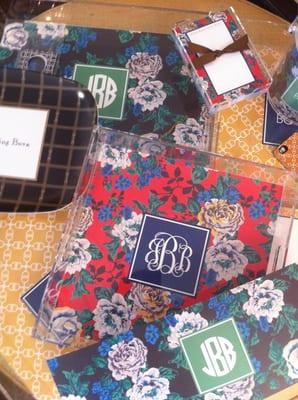 NEW products- order with your monogram, Boatman Geller