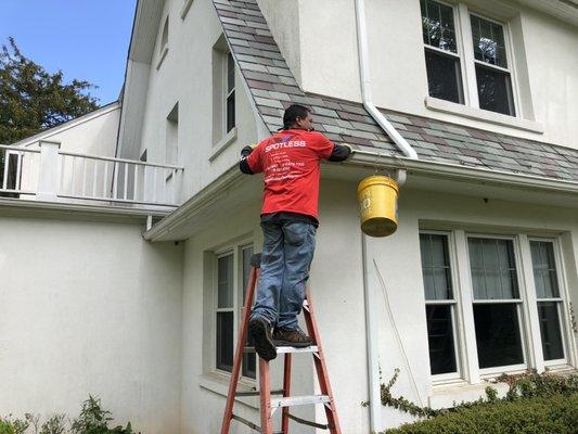 Gutter cleaning