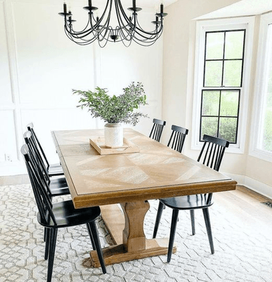 Beautiful natural wood dining sets