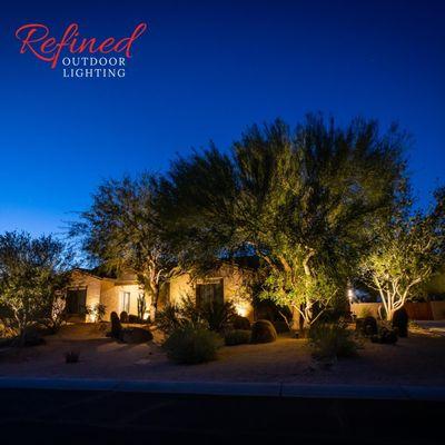 landscape lighting designer in North Scottsdale