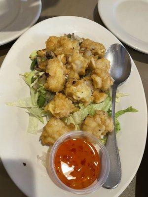 Salt and pepper squid